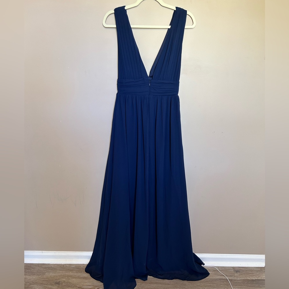 Lulus Heavenly Hues Navy Blue Maxi Dress - Picture 5 of 8